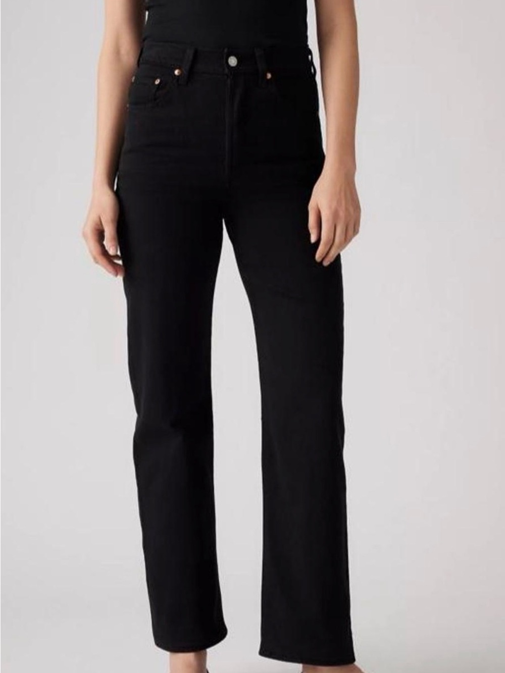 Levi’s High-Rise Straight Leg Women’s Jeans - Black 26